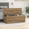 Vidaxl opslagdoos artisan eiken 102 x 35 x 35 cm bewerkt hout
