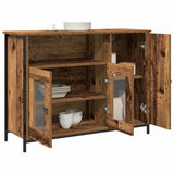 Vidaxl dressoir oudhout 100 x 35 x 75 cm