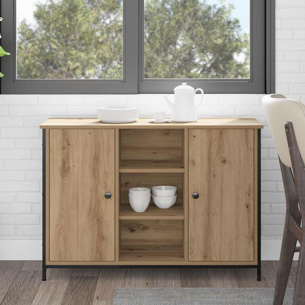 Vidaxl dressoir artisan eiken 100 x 35 x 70 cm