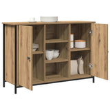 Vidaxl dressoir artisan eiken 100 x 35 x 70 cm