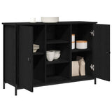 Vidaxl dressoir zwart eiken 100 x 35 x 70 cm