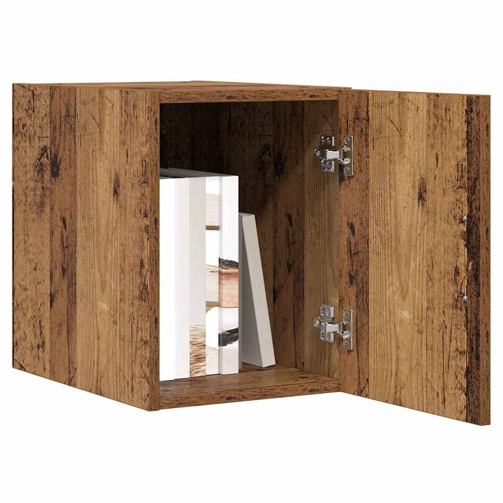 Vidaxl wandkast oudhout 30 x 42,5 x 39,5 cm bewerkt hout