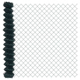 Vidaxl kettenschakelhek groen 25 x 1,6 m staal
