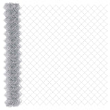 Vidaxl kettenschakelhek zilver 10 x 1,6 m gegalvaniseerd staal