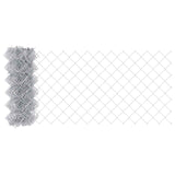 Vidaxl kettenschakelhek zilver 25 x 0,4 m gegalvaniseerd staal