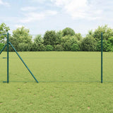 Vidaxl hexagon hek groen 1,2 x 10 m pvc
