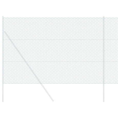 Vidaxl hexagon hek 1,5 x 50 m pvc groen