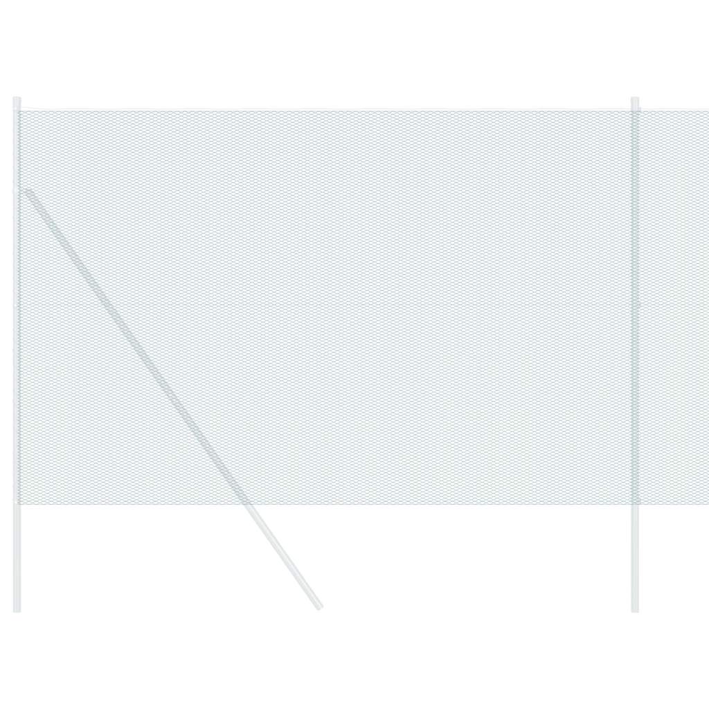 Vidaxl hexagon hek groen 1,6 x 50 m pvc