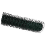 Vidaxl hexagon hek groen 0,4 x 100 m pvc