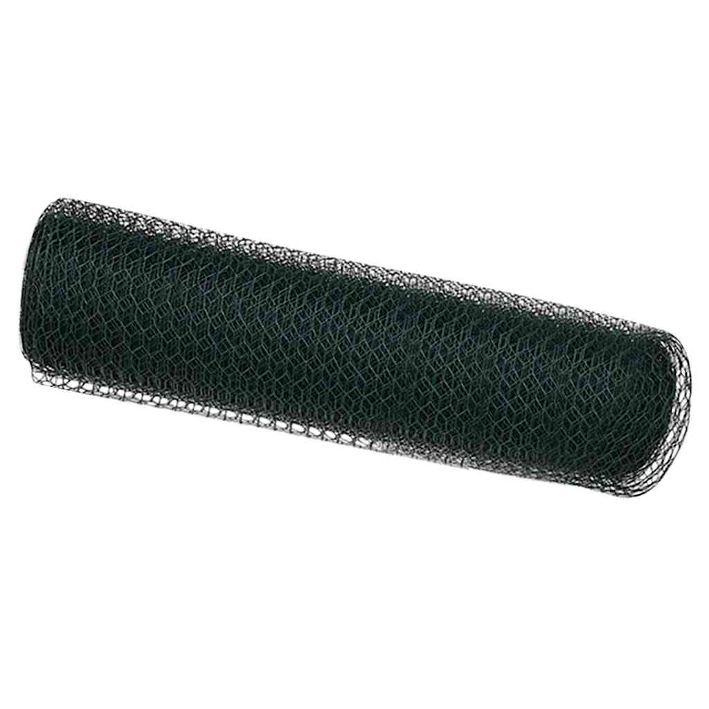 Vidaxl hexagon hek groen 0,5 x 100 m pvc