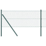 Vidaxl hexagon hek groen 0.5 x 100 m staal