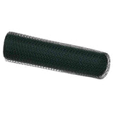 Vidaxl hexagon hek groen 0,8 x 100 m pvc