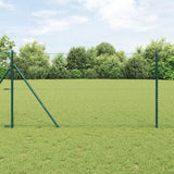 Vidaxl hexagon hek groen 1,2 x 100 m pvc