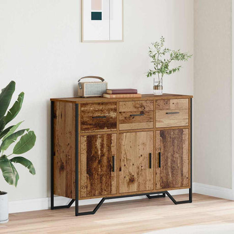 Vidaxl dressoir oudhout 97 x 32,5 x 74,5 cm