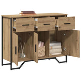 Vidaxl dressoir artisan eiken 97 x 32,5 x 74,5 cm