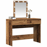 Vidaxl plafondtafel oudhout 100 x 40 x 130 cm bewerkt hout