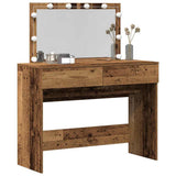Vidaxl plafondtafel oudhout 100 x 40 x 120 cm bewerkt hout