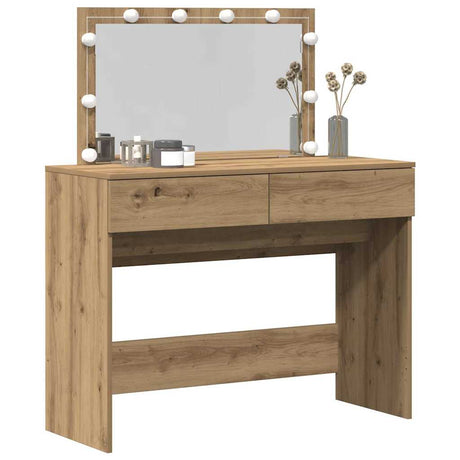 Vidaxl plafondtafel artisan eiken 100 x 40 x 120 cm bewerkt hout