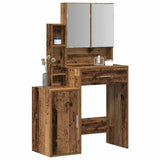 Vidaxl plafondtafel oudhout 80 x 35 x 132 cm bewerkt hout