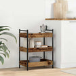 Vidaxl keuken trolley oud hout 50 x 30 x 70 cm bewerkt hout