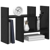 Vidaxl bureau organizer zwart eiken 34,5 x 15,5 x 35,5 cm bewerkt hout