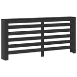 Vidaxl radiatorafdekking zwart eiken 175 x 20 x 82 cm bewerkt hout