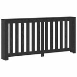 Vidaxl radiatorafdekking zwart eiken 175 x 20 x 82 cm bewerkt hout
