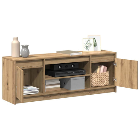 Vidaxl tv eenheden 139,5 x 34 x 50 cm bruin bewerkt hout