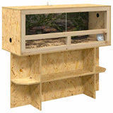 Vidaxl terrarium bruin 100 x 40 x 90 cm osb