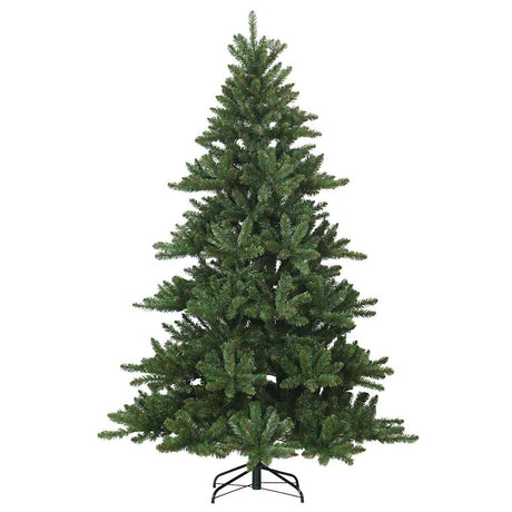 Vidaxl kunstmatige inklapbare kerstboom groen 240 cm pvc, staal