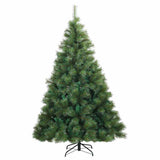 Vidaxl kunstmatige inklapbare kerstboom groen 180 cm pvc, staal