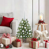 Vidaxl kunstkerstboom met 150 led met standaard groen 75 cm pe en pvc