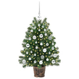 Vidaxl kunstkerstboom met 150 led met standaard groen 95 cm pe en pvc