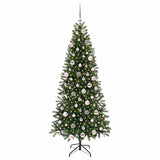 Vidaxl kunstkerstboom met 300 led met standaard groen 180 cm pe en pvc