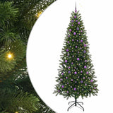 Vidaxl kunstkerstboom met 300 led met standaard groen 240 cm pe en pvc