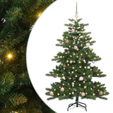 Vidaxl kunstmatige inklapbare kerstboom groen 150 cm pvc en staal