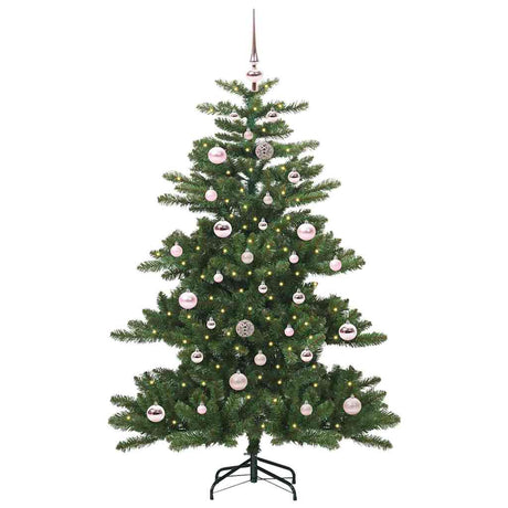 Vidaxl kunstmatige inklapbare kerstboom groen 150 cm pvc en staal