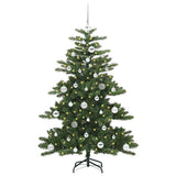 Vidaxl kunstmatige inklapbare kerstboom groen 150 cm pvc en staal