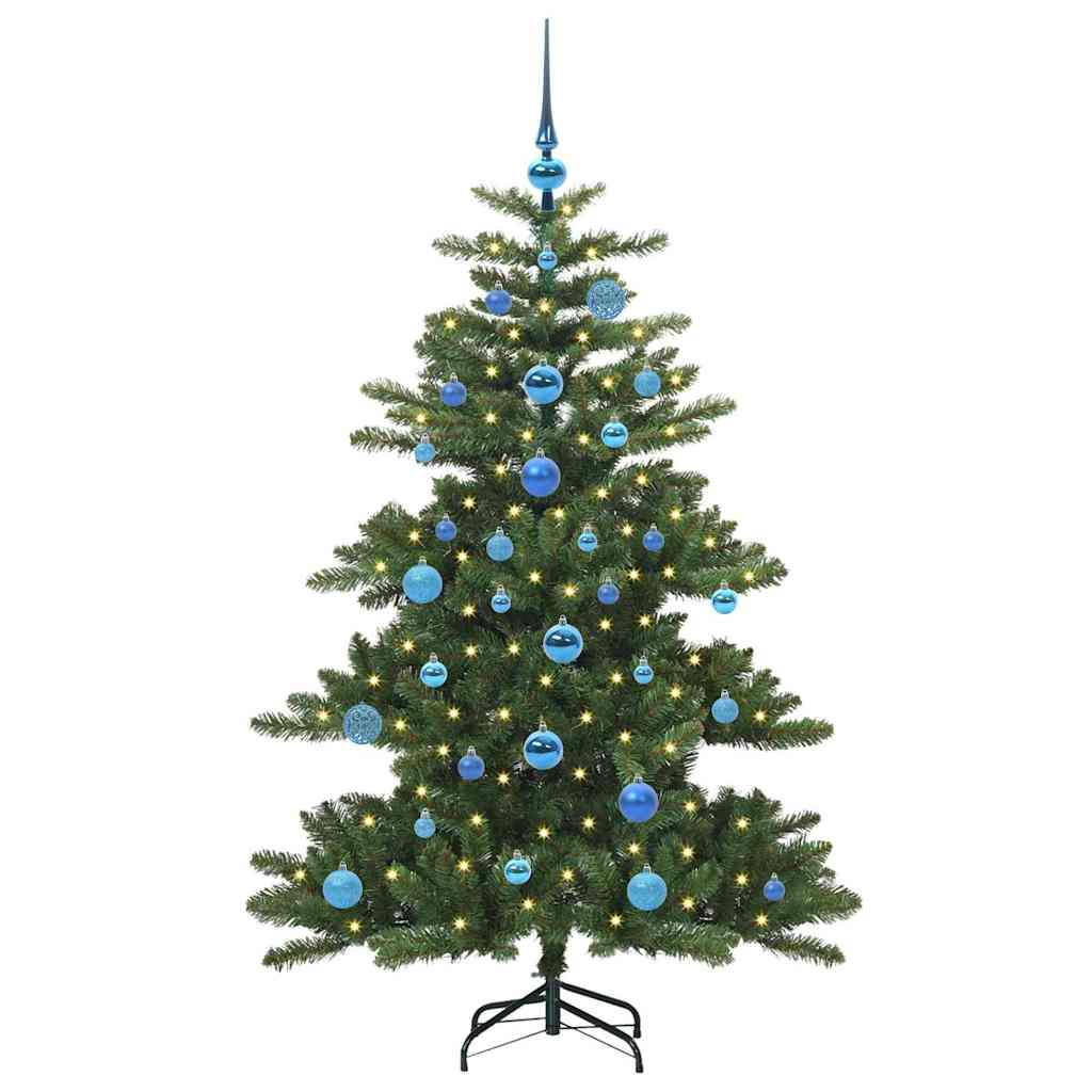 Vidaxl kunstmatige inklapbare kerstboom groen 150 cm pvc en staal