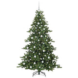 Vidaxl kunstmatige inklapbare kerstboom groen 180 cm pvc en staal