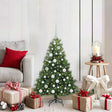 Vidaxl kunstkerstboom groen 120 cm pe en pvc