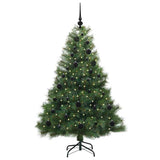 Vidaxl kunstkerstboom met 150 led met standaard groen 150 cm pe en pvc