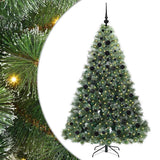 Vidaxl kunstkerstboom met 300 led met standaard groen 180 cm pe en pvc