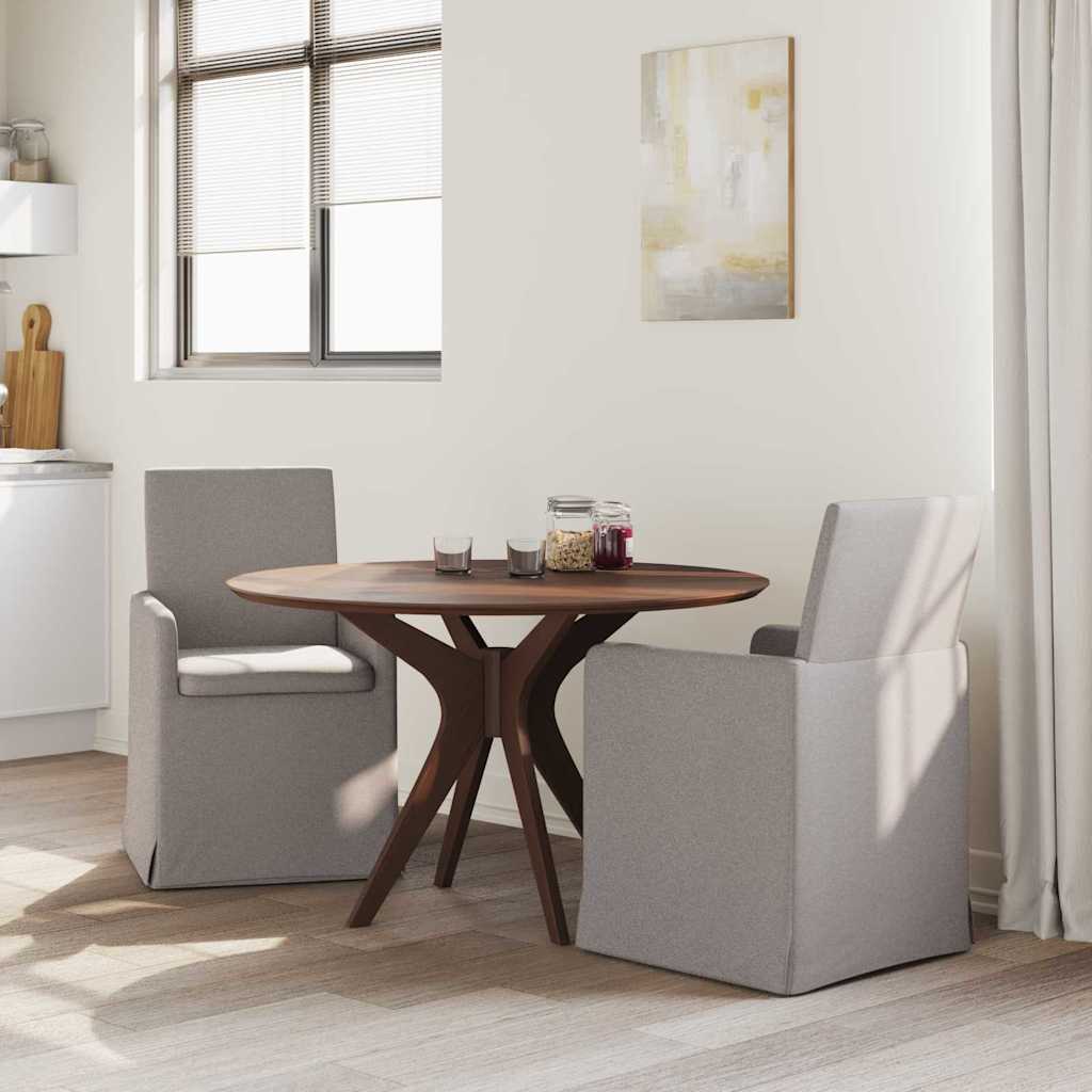 Vidaxl eettafelstoelen 2 st stof taupe 57 x 68 x 94 cm