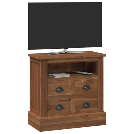 Vidaxl opbergkast met lade naturel 60 x 30 x 60 cm massief teakhout