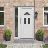 Vidaxl plantenbak 2 st zwart 30 x 30 x 30 cm staal