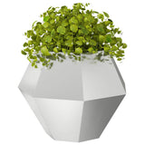 Vidaxl plantenbak 2 pcs zilver 75 x 75 x 60 cm gegalvaniseerd staal