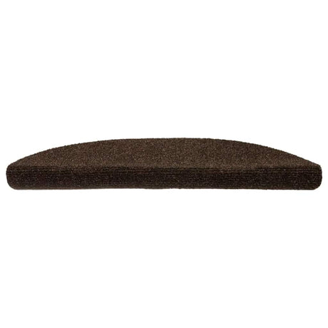Vidaxl trapmatten zelfklevend 20 stuks 56x17x3 cm bruin halfrond