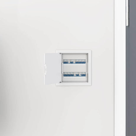Vidaxl toegangs-panelen 2 pcs wit 15 x 15 cm abs kunststof