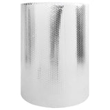 Vidaxl radiatorfolie zilver 30 x 0.6 m polyetheen